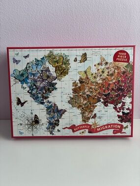 Galison “Butterfly Migration” puzzle, 1000 pieces